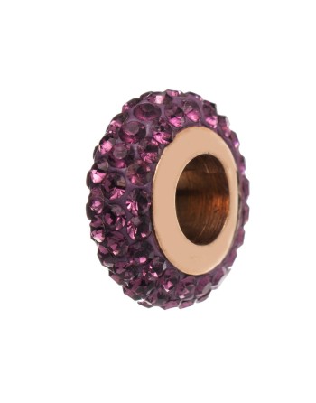 Abalorio Mujer Folli Follie 3P0T024RV Morado 1,5 cm