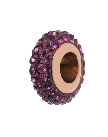 Abalorio Mujer Folli Follie 3P0T024RV Morado 1,5 cm
