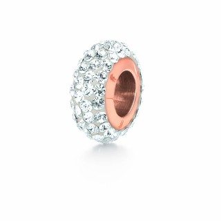 Perlina Donna Folli Follie 3P0T024RC Argentato 1 cm