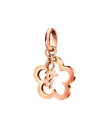 Ladies' Beads Folli Follie 1P13T002R Golden 2 cm