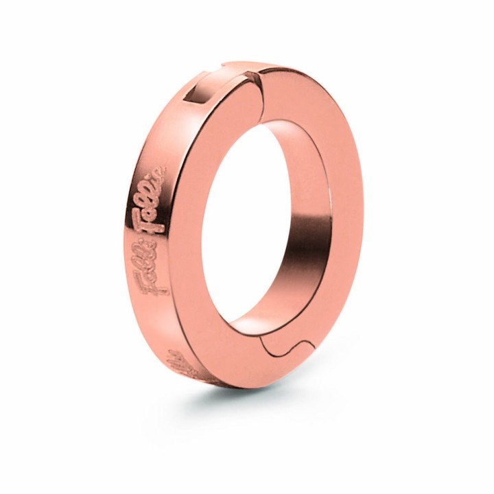 Perlina Donna Folli Follie 1P0T003R Dorato 1 cm