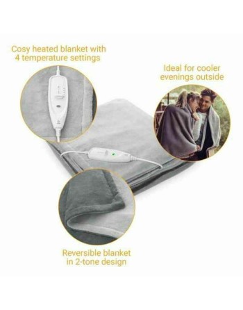 Elektrisk tæppe Medisana HDW Grå