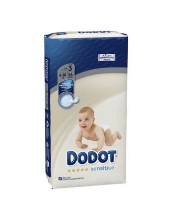 Pannolini usa e getta Sensitive Dodot Dodot Sensitive (56 uds)