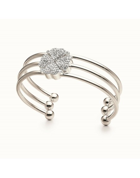 Armbånd Folli Follie 3B0F041C Sølvfarvet (17 cm)