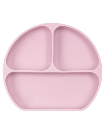 Silikonteller mit Saugnapf Safta M923 Silikon Saugnapf Rosa (20,5 x 2,5 x 18 cm)