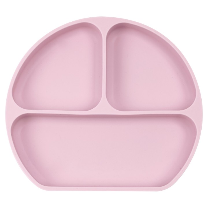 Silikonetallerken med sugekop Safta M923 Silikone Sugekop Pink (20,5 x 2,5 x 18 cm)