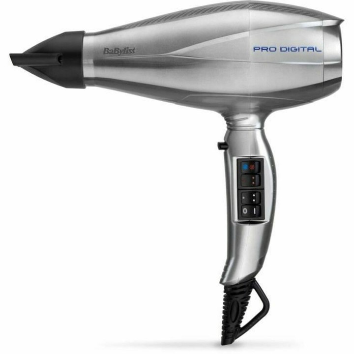 Hårtørrer Babyliss 6000E 2200 W Grå Sølvfarvet 2200 W