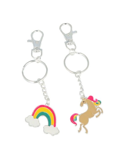 Keychain Inca Unicorn Rainbow (2 pcs)