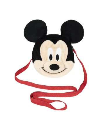 Sac à Bandoulière 3D Mickey Mouse Noir