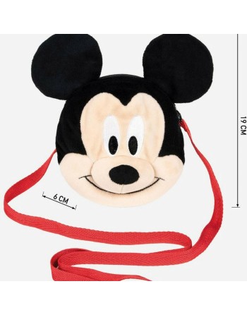 Borsa a Tracolla 3D Mickey Mouse Nero