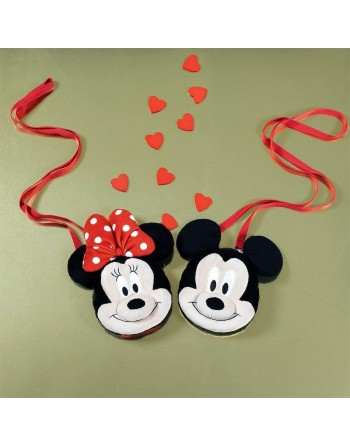 Borsa a Tracolla 3D Mickey Mouse Nero