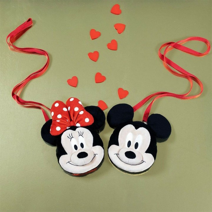 Borsa a Tracolla 3D Mickey Mouse Nero