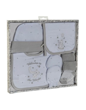 Set Bavaglino e Babbucce DKD Home Decor 0-6 Mesi Cotone