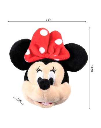 Plüschtier Schlüsselanhänger Minnie Mouse Rot