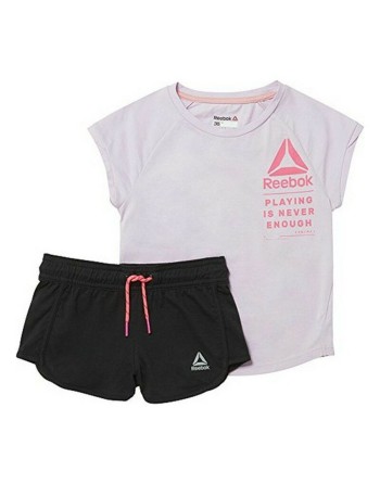 Children's Sports Outfit Reebok G ES SS MONGLW BABY Pink