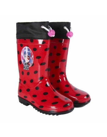 Kinder Gummistiefel Lady Bug Rot