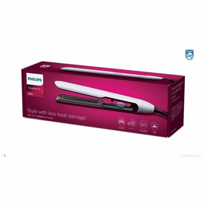 Hair Straightener Philips BHS520/00 White Black