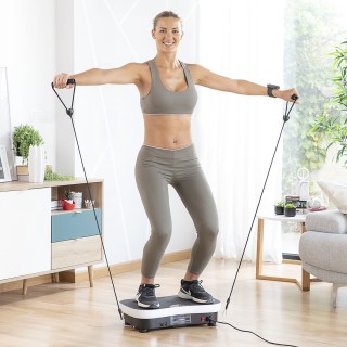 Piattaforma Vibrante di Allenamento con Accessori e Manuale per Esercizi Vybeform InnovaGoods