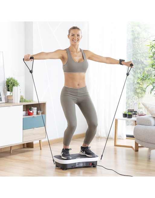 Piattaforma Vibrante di Allenamento con Accessori e Manuale per Esercizi Vybeform InnovaGoods