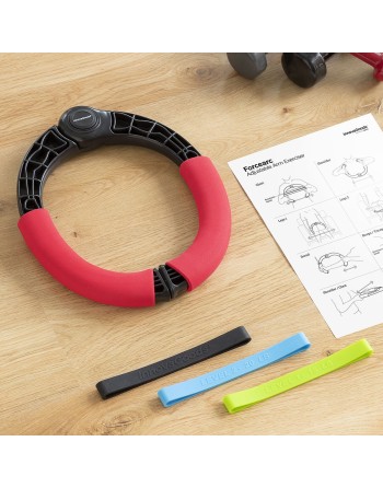 Appareil de Musculation pour Bras Réglable avec Résistance et Guide d´Exercices Forcearc InnovaGoods