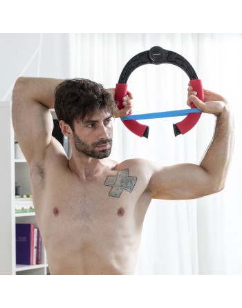 Appareil de Musculation pour Bras Réglable avec Résistance et Guide d´Exercices Forcearc InnovaGoods