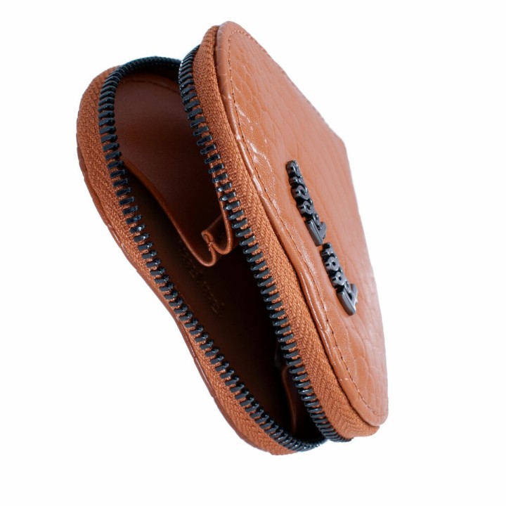 Monedero Folli Follie WA14P025WK Marrón Cuero (11 x 11 x  cm)