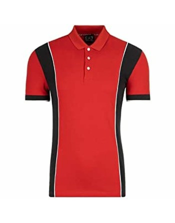 Polo de Manga Corta Hombre Armani Jeans 3GPF81 PJ61Z C1450 Rojo Algodón (M)