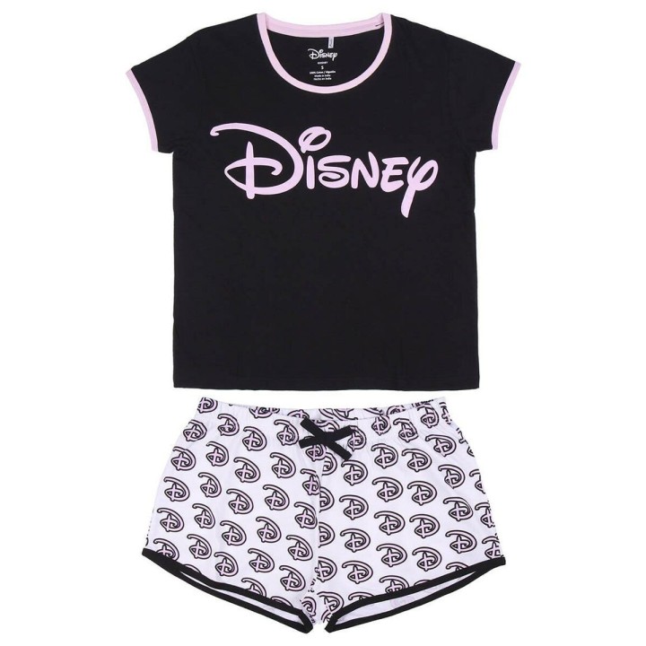 Nattøj Disney Sort (Voksne)