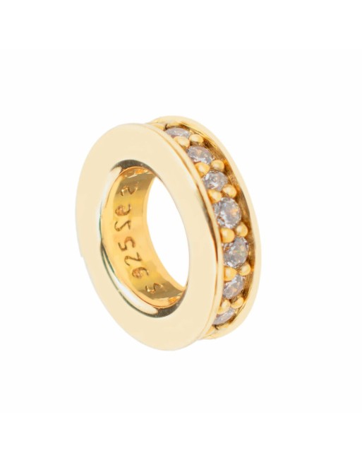 Damenperlen Folli Follie 3P9S132YC Gold 1 cm