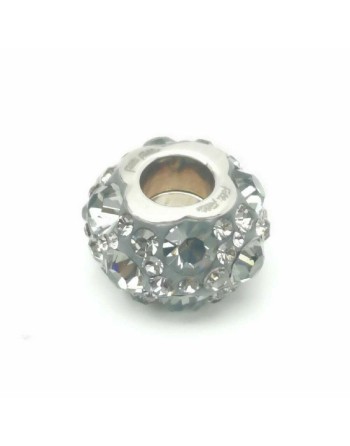 Perlina Donna Folli Follie 3P13F019A Grigio 1 cm