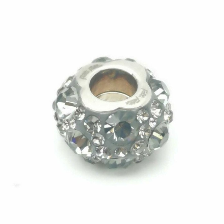Perlina Donna Folli Follie 3P13F019A Grigio 1 cm