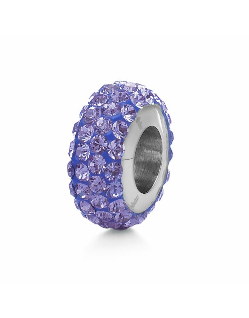 Damenperlen Folli Follie 3P0F024V Lila 1 cm