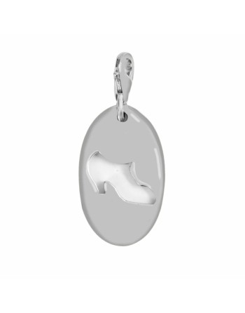 Perle de verre Femme Folli Follie 1P9F038 Gris 3 cm