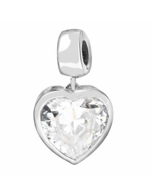 Perle de verre Femme Folli Follie 3P8S099C Argenté 2,5 cm