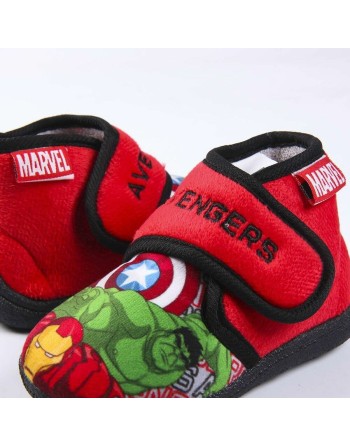 House Slippers The Avengers Red