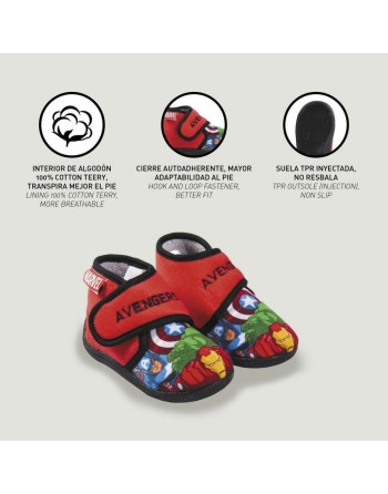 Hausschuhe für Kinder The Avengers Rot