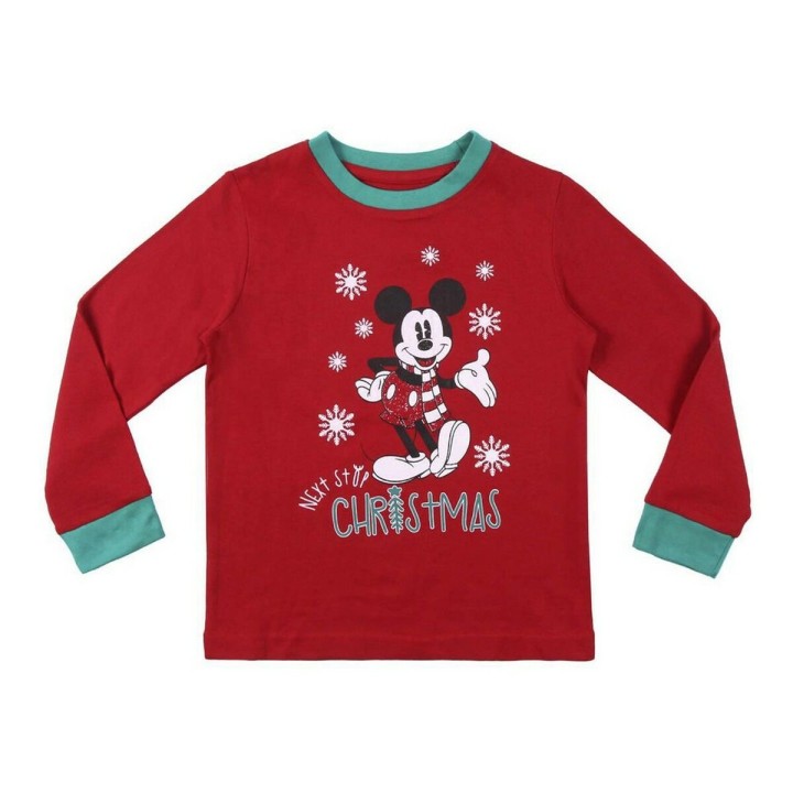 Nattøj Børns Mickey Mouse Rød