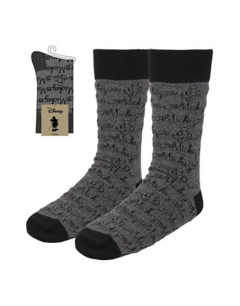 Chaussettes Mickey Mouse Gris Gris foncé
