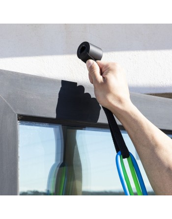 Satz regulierbaren Stretchbändern mit Accessoires und Übungsleitfaden Tribainer InnovaGoods 3 Stück