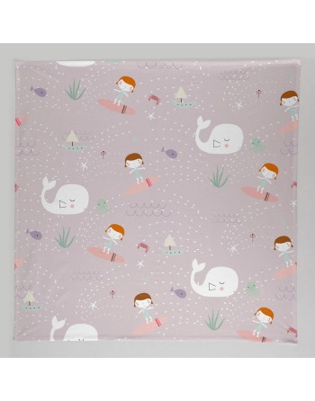 Mussola Haciendo el Indio Surf 120 x 120 cm