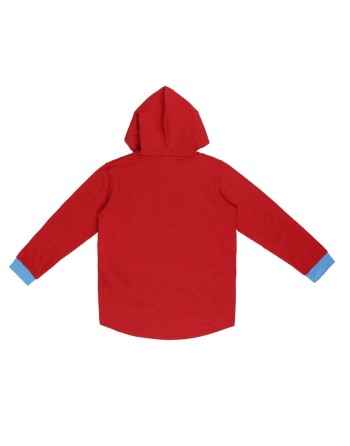 Felpa con Cappuccio Bambino Wonder Woman Rosso