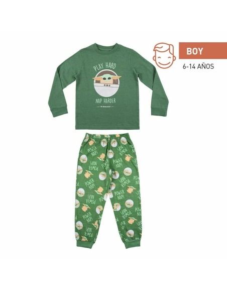 Pyjama Enfant The Mandalorian Vert foncé