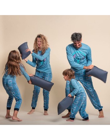 Pijama Stitch Hombre Azul (Adultos)