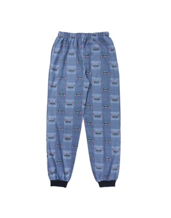 Pijama Stitch Hombre Azul (Adultos)