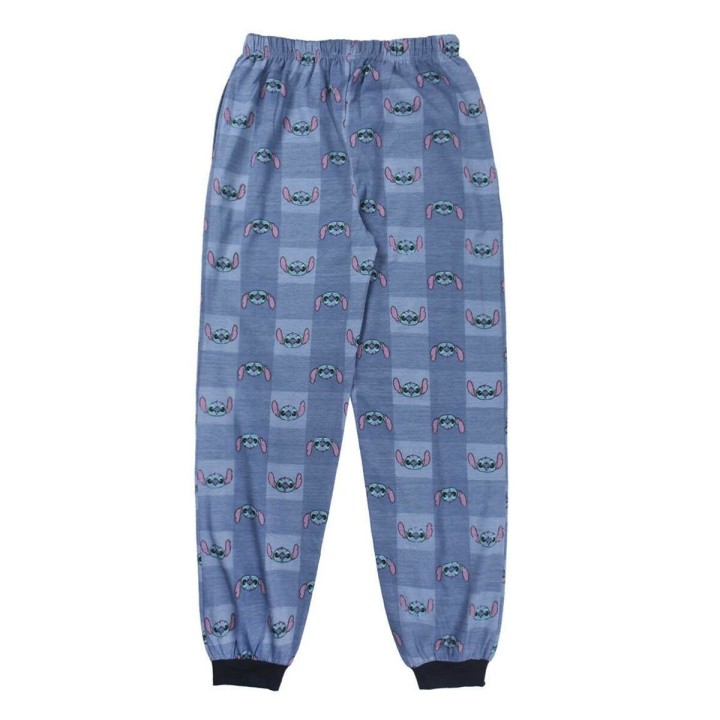 Nattøj Stitch Mænd Blå (Voksne)