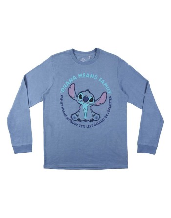 Pijama Stitch Hombre Azul (Adultos)