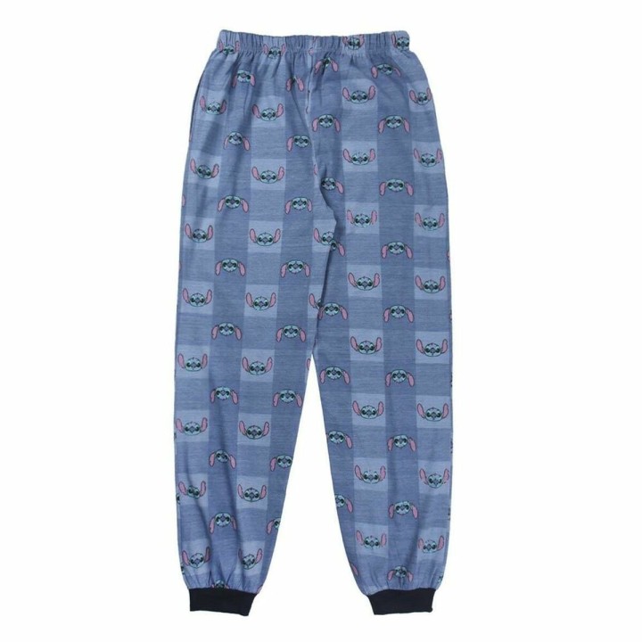 Nattøj Stitch Mænd Blå (Voksne)