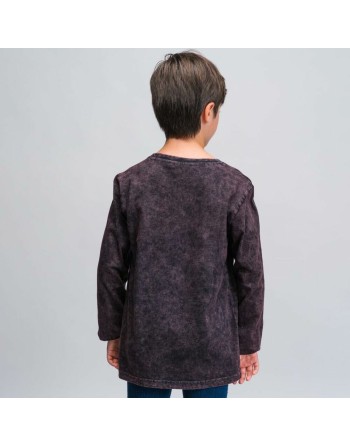 Maglia a Maniche Lunghe Bambino Harry Potter Grigio Grigio scuro