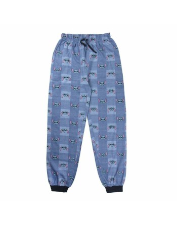Pijama Stitch Hombre Azul (Adultos)