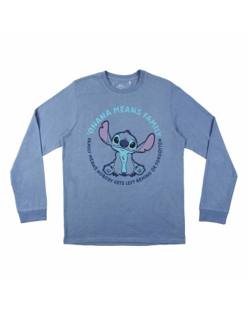 Nattøj Stitch Mænd Blå (Voksne)